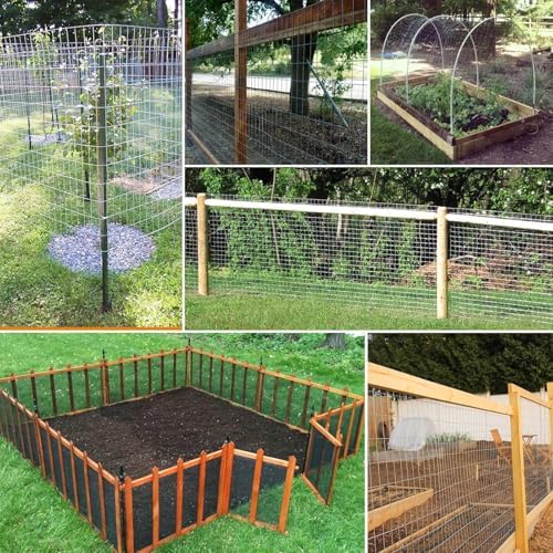 Heavy Duty Welded Wire Mesh - 1/2" Stainless Steel Chicken Coop Fencing, Durable Poultry Netting Roll 1m x 8m (39" x 26.2ft) for Secure Livestock Enclosure