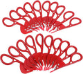 20PCS Poultry Intestine Knife Set Stainless Steel Intestine Opening Tool with ABS Handle for Efficient Poultry Evisceration Chicken Gutting and Cleaning Tool for Farm Backyard Chicken Processing Kitc