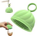 Egg Washer for Fresh Eggs - Upgraded 2.0 Silicone Egg Scrubber | Farm Fresh Egg & Vegetable Scrubber | Dishwasher Safe, Gentle on Shells (Green 1 Pcs)