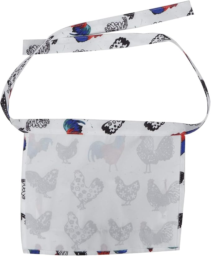 Pilipane Eggs Collecting Apron with Multiple Pockets, Convenient and Hands Egg Gathering for Chicken, Duck, and Farmhouse Supplies(S)