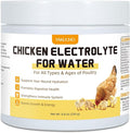 Yakucho Chicken Electrolytes for Water, Poultry Vitamins with Probiotics, Hydration, Immunity & Digestive Support, for Chicks, Adult Birds, Chickens, Ducks & Turkeys, 8.8oz Chicken Supplement Powder
