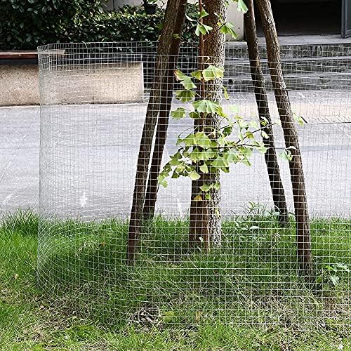 Heavy-Duty Stainless Steel Welded Wire Mesh for Chicken Wire Fence & Poultry Cage Netting (0.3 * 20m) - Durable, Versatile for Garden, Farm & DIY Projects with Pliers Included