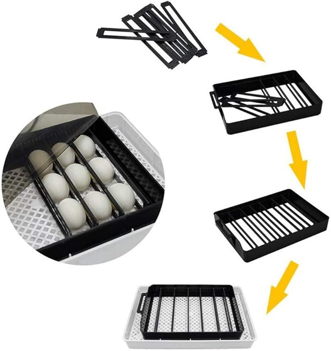 Egg Incubator Digital Fully Automatic Hatcher, LED Screen Display Temperature, 12 Eggs Automatic Incubators, for Hatching Turkey Goose Quail Ducks Chicken Eggs