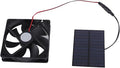 Solar Panel Fan Professional Solar Powered Exhaust Fan Kit Household Ventilation Fans Kit for Chicken Coops Greenhouses Sheds Pet Houses 3W Use