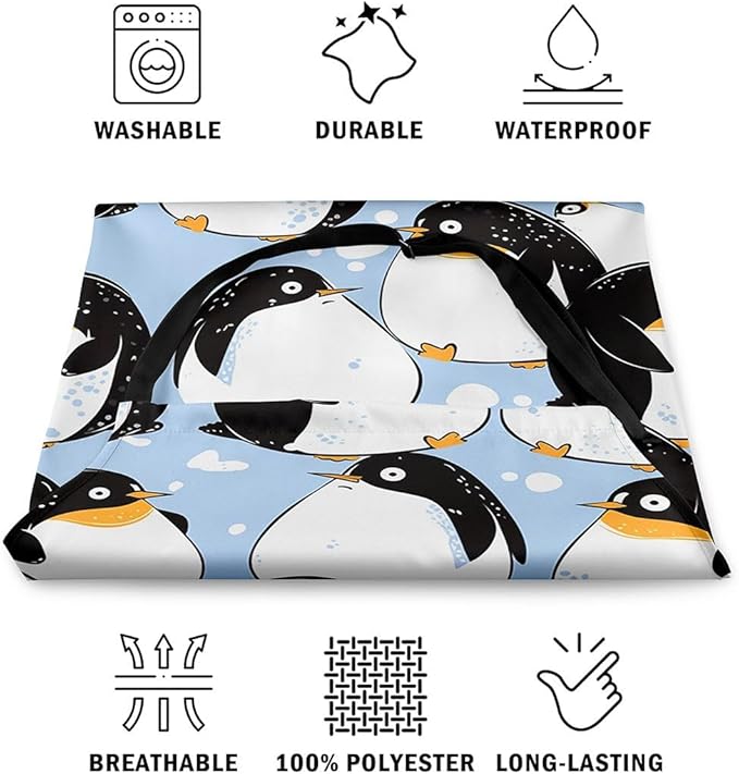 jejeloiu Cartoon Cats Apron for Women Men 26"x31"