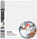 Chicken Wire 60 in x 50 FT x 2” Mesh x 20GA | Poultry Wire Netting | Hot Dipped Galvanised | Hexagonal Galvanized Mesh for Chicken Coop, Rabbit Cage, Fence Barrier PM60x50x2