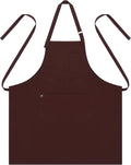 Chef Bib Aprons for Women and Men (Standard Dry Guard AA2095 & AA2095X) - Neck Strap Apron with Pockets 33"