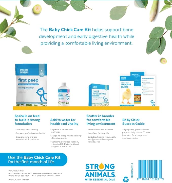 Baby Chick Care Kit – The easy and natural way to get your baby chicks off to a healthy start
