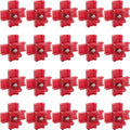 TIHOOD 20PCS Horizontal Side Mount Automatic Poultry Nipples Drinker Waterer for Chicken or Quail