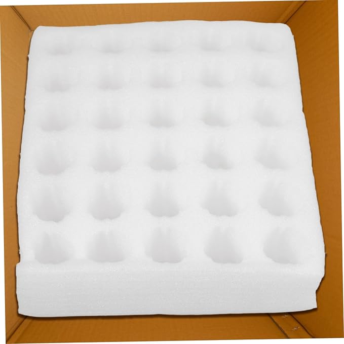 Luxshiny Egg Crate Storage Tray for Eggs Shock-absorbent Packaging Container for Safe Transport for Home Farms and Supermarkets