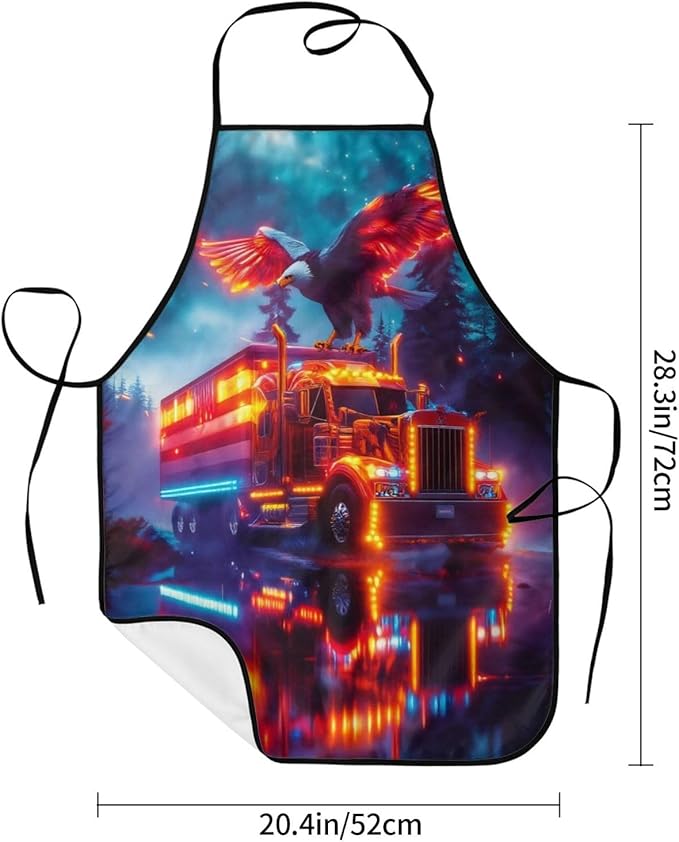 Aprons For Women Men With Pockets Adjustable Kitchen Chef Apron For Cooking Waitress Bbq Coffee House 28" L*21" W