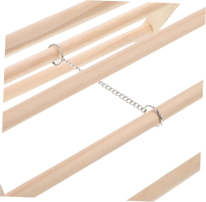 Chicken Wooden Perch Stand for Chicks Durable Roosting Bar with Easy Cleaning Design Compact Storage and Stable Support for Poultry Coop Accessories