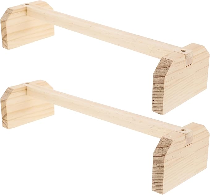 Popetpop Chicken Perch - Wooden Roosting Bar for Coop and Brooder Bird Perch for Large Bird Baby Chicks Pollos Gallinas Polluelos Parrots Wooden Parrot Stand Versatile Plaything Birds