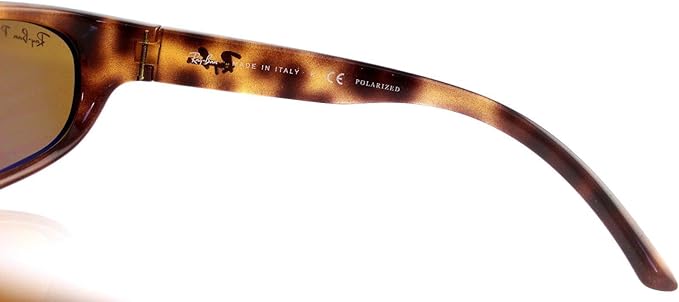 Ray-Ban Man Sunglasses Black Frame, Green Lenses, 60MM