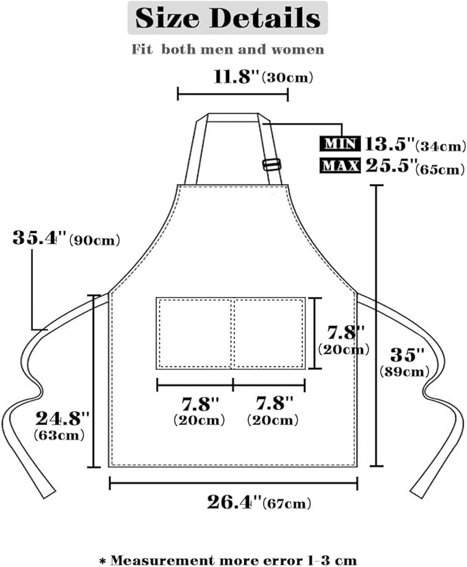 Farm Tractor Bib Aprons for Women With Pockets, Green Truck Country Rustic Field Harvester Waterproof Canvas Chef Kitchen Cooking Apron