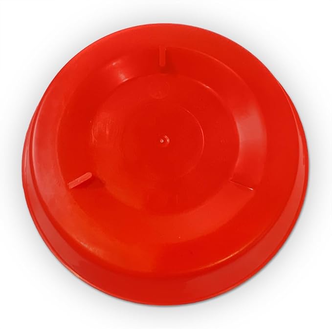 Plastic 1-Quart Chicken Waterer and Chick Drinker | Durable Watering Container for Chickens, Ducks, Ducklings, Chicks, Turkeys, Quail and More