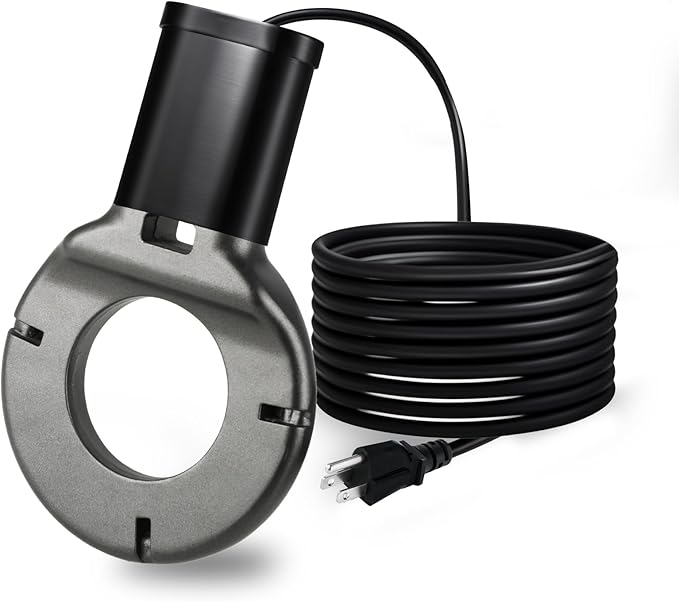 500W Utility De-Icer, Submergible Bird Bath Heater De-icer, Chicken Water Heater, Stock Tank Heater for Livestock Poultry Birds, Cows, Horses, Wildlife Drinkingwith 10FT Power Cord, Black