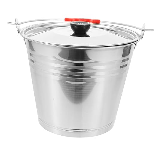 BESPORTBLE Heavy Duty Bucket with Lid Water Buckets for Farm Multi-Functional Pail for Dairy
