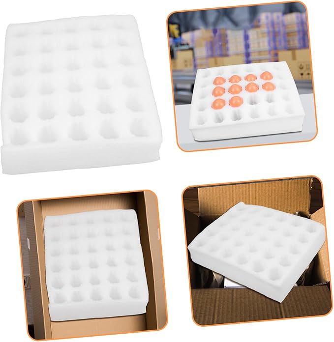 ABOOFAN Egg Shipping Holder Cell Egg Crate for Storage Protection Transport Versatile Material for Supermarkets Farms Households