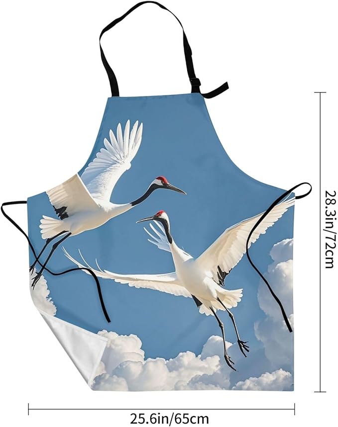 Apron for Women Men Waterproof Adjustable Bib Tractor farm Cooking Aprons Chef Bibs