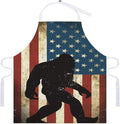 Bahamas Map Flag Apron,Waterproof Unisex Adult Aprons with Pockets Kitchen Baking Aprons