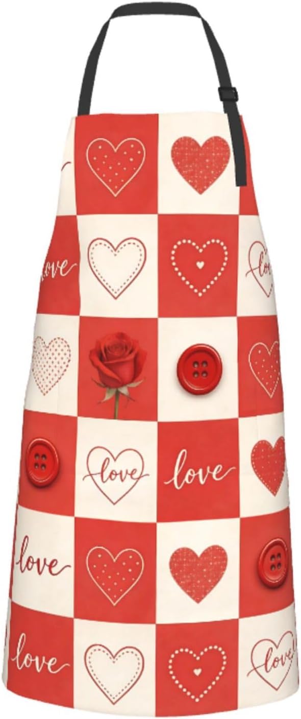 Shark Jumping Home Aprons 2 Pockets 33"×28" for Men Women, Ocean Sea Waterproof Kitchen Cooking Bib