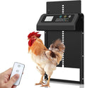 Automatic Chicken Coop Door Solar Powered Automatic Chicken Door with Timer Anti-Pinch Aluminium Alloy Chicken Door