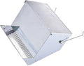Heavy Duty Iron Pet Feeder with Rain Shield and Dirt for Outdoor Use Poultry Supplier