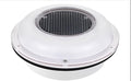 Solar Powered Ventilation Fan Plastic without Battery Switch for Marine Boat Yacht RV Truck Home 8.5 Inches