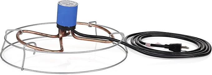Farm Innovators H-429 1500 Watt Cast Aluminum Submergible Water Tank Deicer, Self Regulating Thermostat (4 Pack)