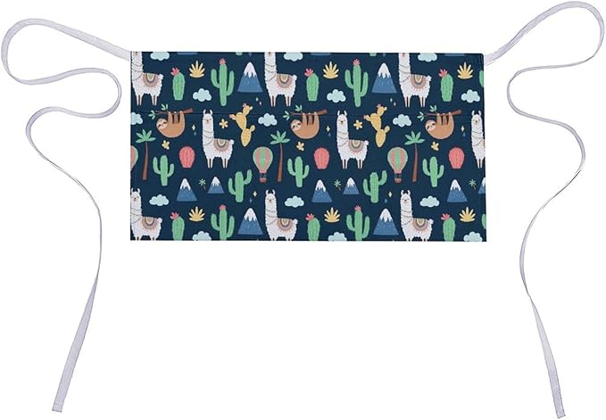 Server Waitress Waist Apron Cooking Kitchen Restaurant Aprons for Women Men