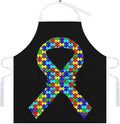 Bahamas Map Flag Apron,Waterproof Unisex Adult Aprons with Pockets Kitchen Baking Aprons