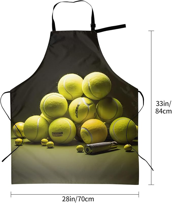 Tyrannosaurus rex Heavy Duty Waterproof Apron with Pockets for AdultsResistant Grilling, Gardening, Painting