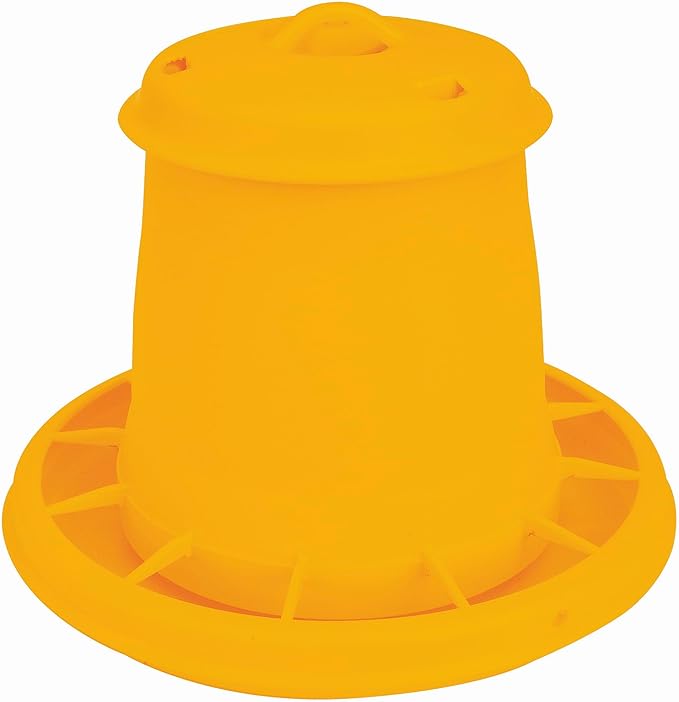 Kerbl Automatic Poultry Feeder Plastic Feeder for Ducks, Geese, Turkeys