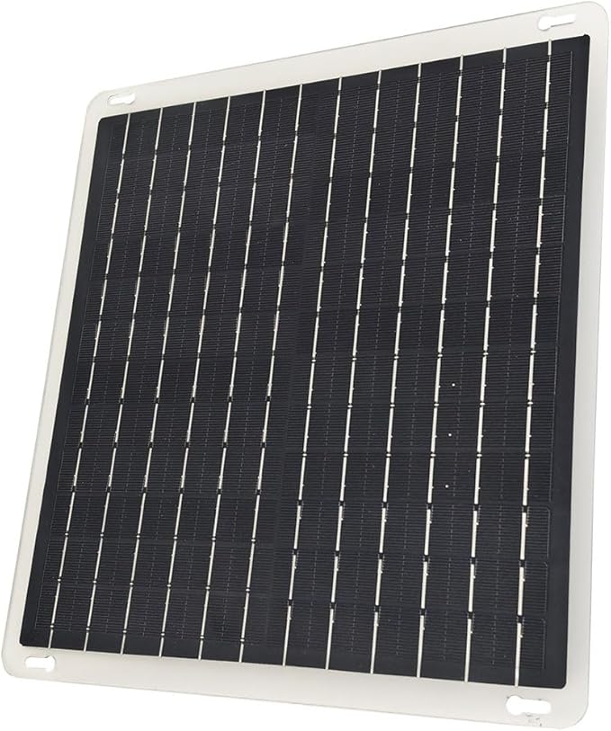 Solar Panel Heater, Efficient Portable Rechargeable Solar Heater Fan, Chicken Coop with Battery Kit for Home, Car, Greenhouse, Pet House, Shed, Animal Shelter