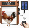 Automatic Chicken Coop Door Solar Powered