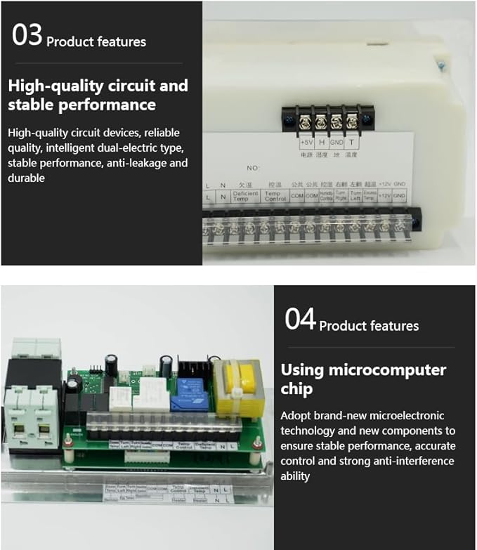 Full Automatic Egg Incubator Controller XM-18D Temperature and Humidity Controller