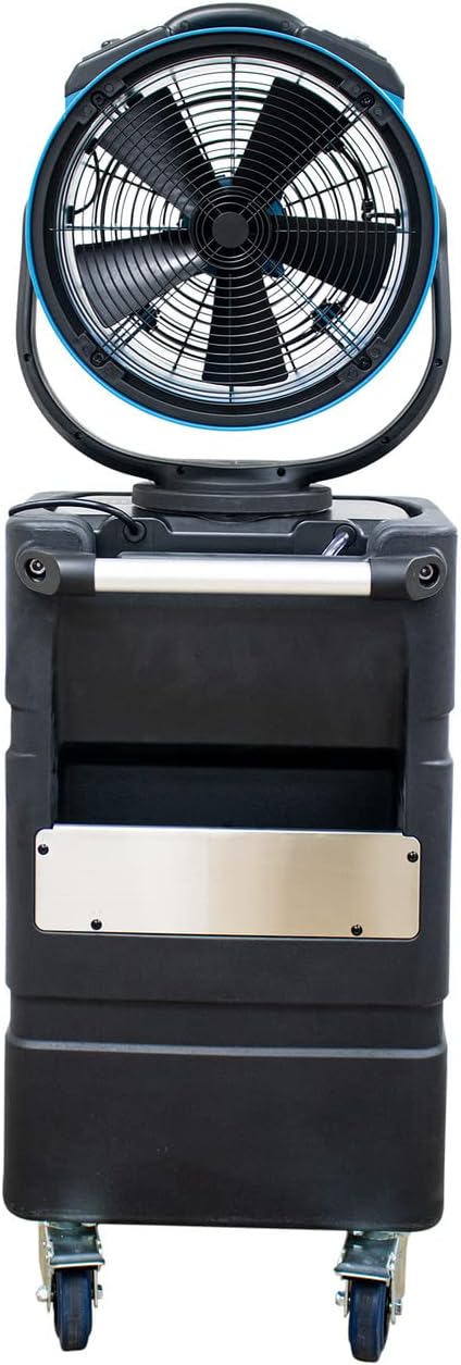 XPOWER FM-88WK2 Multi-Purpose Oscillating Misting Fan With Built-In Water Pump And WT-90 Mobile Water Reservoir