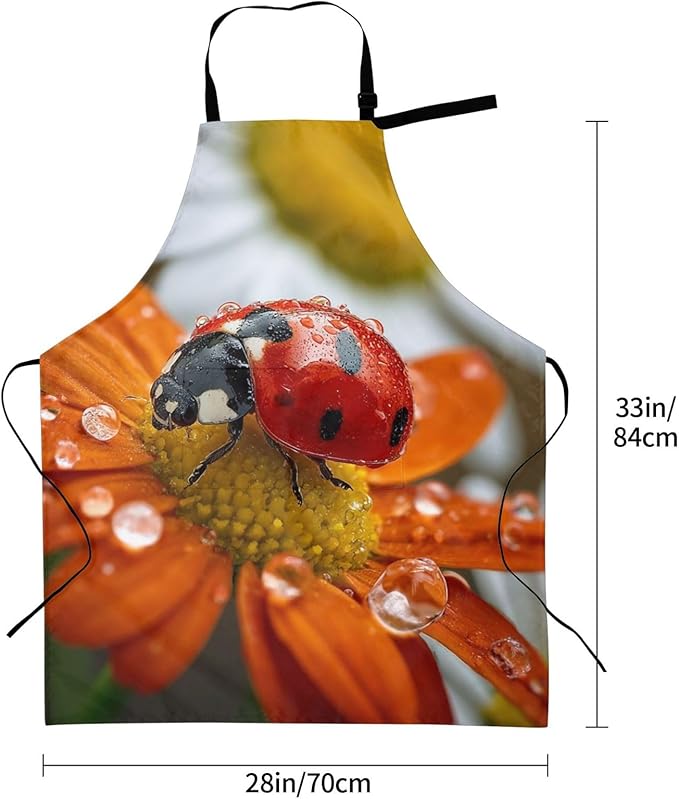 Waterproof Aprons for Women Men Adjustable Bib Tractor farm Apron Chef Cooking Aprons for Kitchen