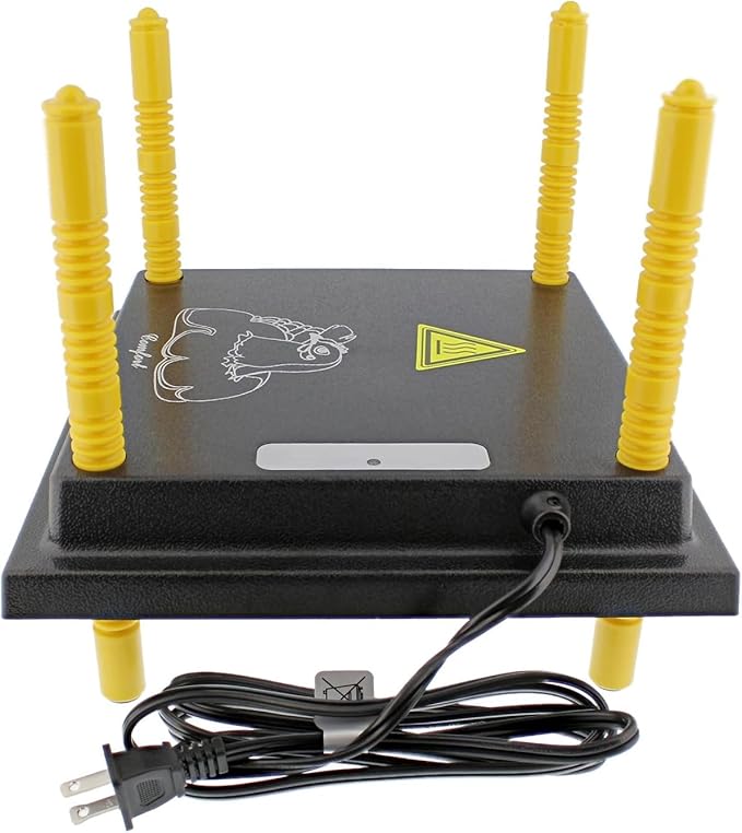Premier 1 Chick Brooder Heating Plate with Adjustable Legs | 12" x 12" | Warms Up to 20 Chicks