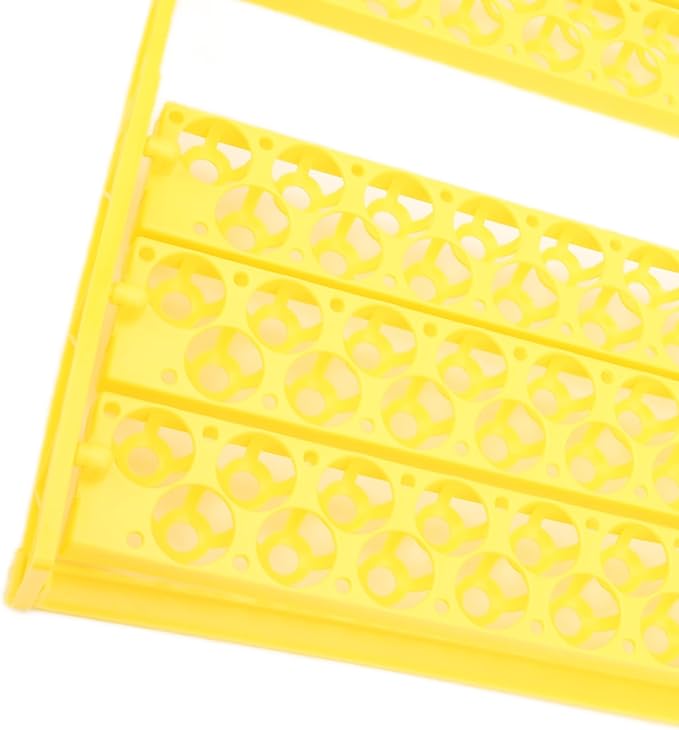 Depisuta Automatic Egg Incubation Tray, 132 Eggs Turning Tray with Even Heating for Chicken Duck Quail Incubators (12V)