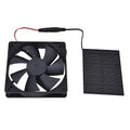 Solar Panel Fan Kit, 5V 3W Solar Panel Exhaust Fan 3000RPM Solar Powered Fan Kit Waterproof Mini Ventilator for Chicken Coops Pet House Greenhouse Camping Cooling Ventilation Window Exhaust
