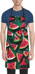 Multidimensional Space Heavy Duty Waterproof Apron with Pockets for AdultsResistant Grilling, Gardening, Painting