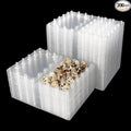 200 Pack Quail Egg Cartons, Clear Plastic Quail Egg Trays, Holds up to 15 Quail Eggs Securely - Your Ultimate Small Eggs Carton Holders for Bulk Storage and Display