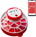 RentACoop 16-Egg Smart Incubator – App Controlled, Auto-Turn, Built in Candeling Light Perfect for Chickens, Ducks, and Quail!
