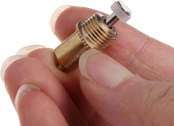 5 Pieces Chicken Waterer Nipples Automatic Poultry Watering Drinker Nipples Brass Nipples for Chicken Ducks Turkey