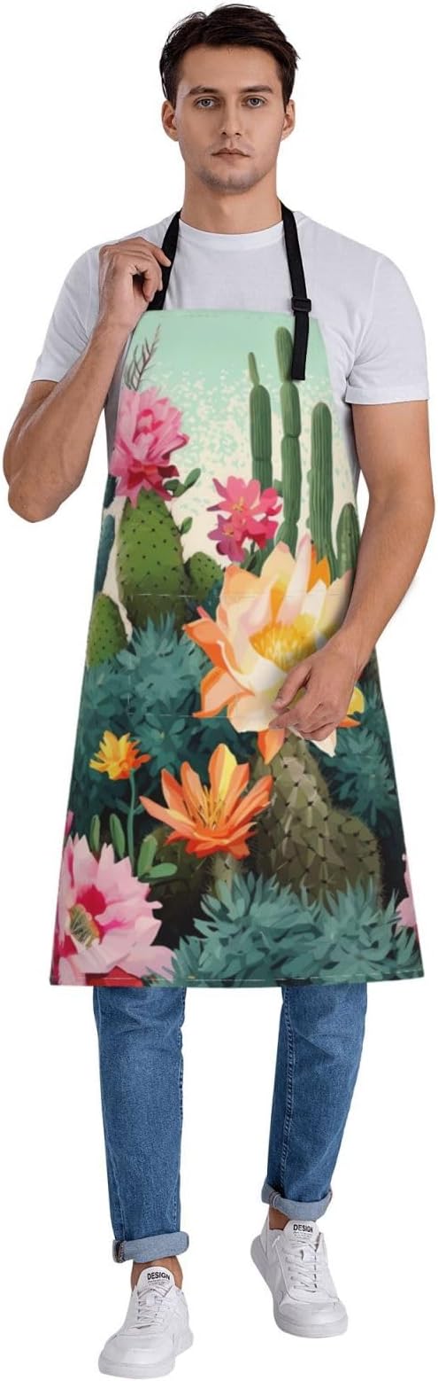 Waterproof Aprons for Women Men Adjustable Bib Tractor farm Apron Chef Cooking Aprons for Kitchen