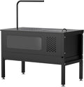 Chicken Brooder Box - Stand-Up Brooder Pen for Chick Brooder with Lamp Stand & Removable Collection Tray Accommodates Up to 15 Chicks Ideal for Chickens Ducks Quails, No Lamp