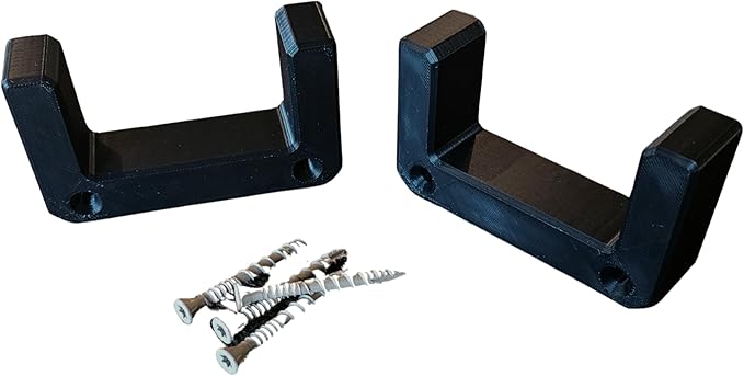 Chicken Coop Roost Brackets – Heavy-Duty Perch Mount/Holders for Poultry, Ducks, and Small Birds – Easy Install – Coop Upgrade Hardware - Pair of 2 *Hardware Included* for 2x3 Lumber