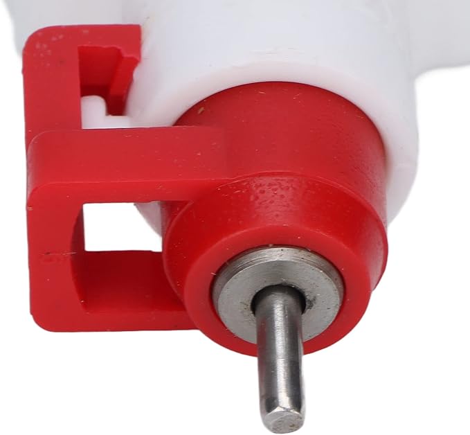 Chicken Waterer Nipples, Durable Steel Ball Valve, Automatic Drinking Spout, Clip 25mm Pipe, Farm Waterer for Chickens, Ducks, Geese, Poultry Drinking System, Farm
